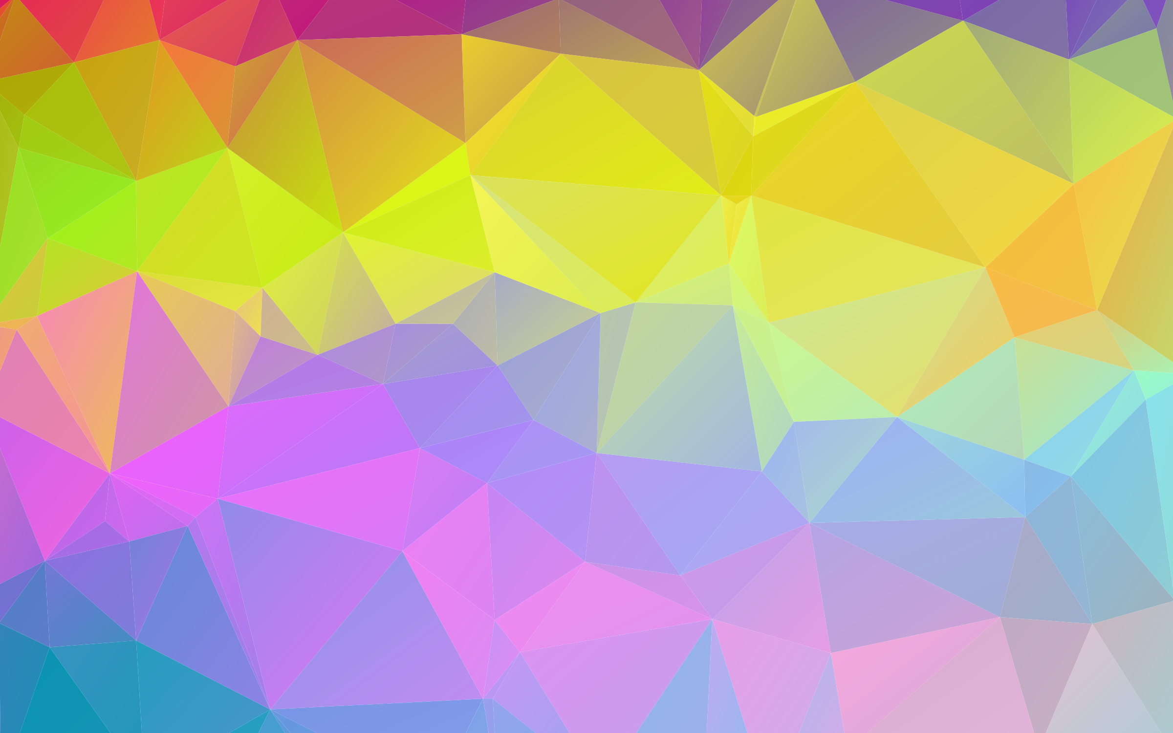 Abstract Rainbow Polygon Background – LindaAvey.com